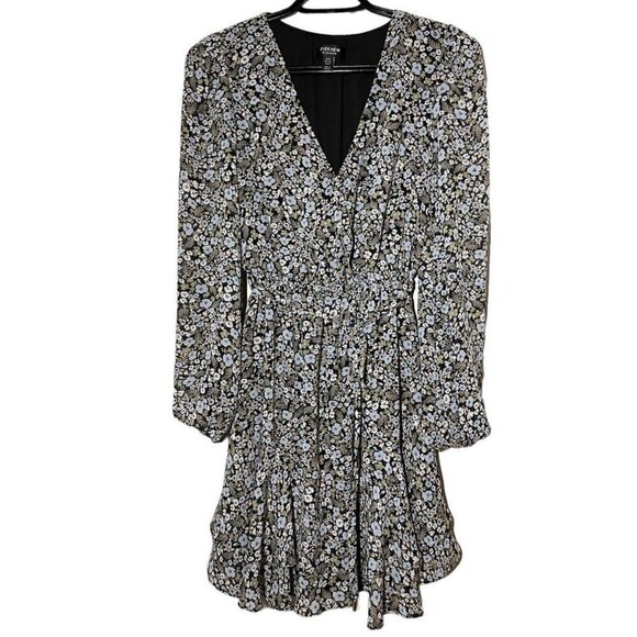 Forever New Jasmine Floral Skater Mini Dress size US 0 - Picture 5 of 10